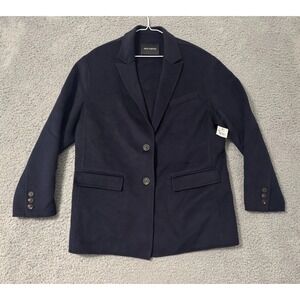 Iris Von‎ Arnim Damara Midnght Blue Size 38 Cashmere Wool MINTY $2100 MSRP